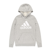 ADIDAS SPORTSWEAR Sportska sweater majica, siva melange / bijela