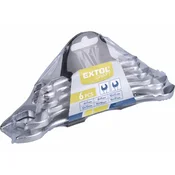 Set nasadnih ključeva, W.S., u plastičnom držaču; 6 kom., 6-17 mm