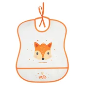 Canpol babies portikla sa dzepom cute animals pvc 2/919 orange ( 2/919_ora )