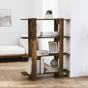 Ormaric / sobna pregrada boja dimljenog hrasta 100x30x123,5 cm