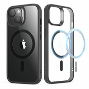 ESR - Classic Hybrid HaloLock ovitek za iPhone 15 Plus - prozorno črna