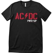 AC/DC Majica PWR-UP Unisex Black 2XL