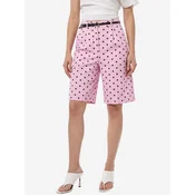 pucka Hlače Shorts puder