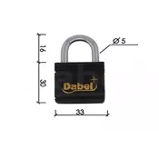 DABEL katanac KA2033