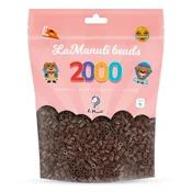 shumee Likalne perle 2000 temno rjave [LA.W19]