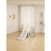 Decji tobogan sa košem i teleskopom “Elf” 160 cm (sivo beli)
