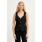 Guess Telovnik W6GH49 W1895 Črna Slim Fit