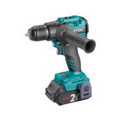 EXTOL vrtací šroubovák aku s príklepem SHARE20V, 70Nm, BRUSHLESS, 2Ah (2×) 8791804