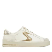 SKECHERS Nizke superge HILAND - QUITE CHIC kremna/zlata