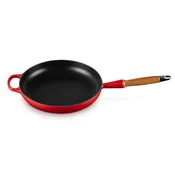 Ponev za cvrtje SIGNATURE 28 cm, CERISE, lito železo, Le Creuset