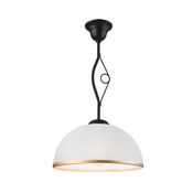 Luster na šipci RETRO 1xE27/60W/230V mat crne boje