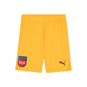 PUMA Športne hlače mešane barve/oranžna