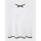 United Colors Of Benetton Poletna obleka 4O9TCV013 Bela Regular Fit