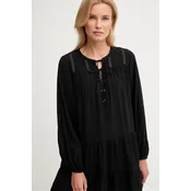 Obleka Pepe Jeans črna barva, PL9537696