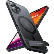 Premium maska Torras Pstand za iPhone 16 - black