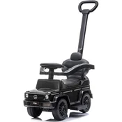 Enero Toys Mercedes-Benz otroška guralica 3v1 – ročaj za starše, zaščitna ograja, opore za noge, črna