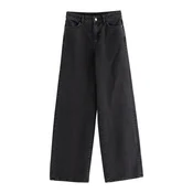 Lindex Kavbojke Jackie črn denim