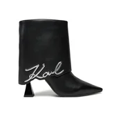 KARL LAGERFELD Škornji KL32044A Črna