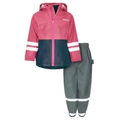 PLAYSHOES Funkcionalna obleka mornarska / temno siva / roza / bela