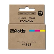 slomart črnilo actis kh-343r (nadomestno črnilo hp 343 c8766ee; standardno; 21 ml; barvno)