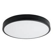 Sollux SL.1248 - LED plafonsko svetlo ONYX LED/48W/230V O 60 cm, crno
