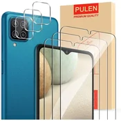 shumee 3x 9H KALJENO STEKLO ZA SAMSUNG ZA SAMSUNG GALAXY A12 ZASLON + KAMERA