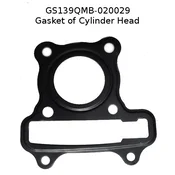 TESNILO GLAVE GY6 60 CCM KINGWAY KINROAD