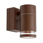 Markslöjd 109102- prigušiva LED spoljašnje zidno svetlo LUNO LED/4,9W/230V IP65 braon