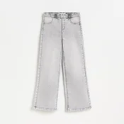 Reserved - Elasticne wide leg farmerke