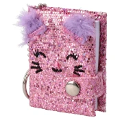 Sjajni mini notes Maca Camino, Roze