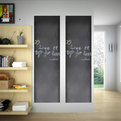 Zidne naljepnice s plocom 0,6 x 3 m 2 role s kredom