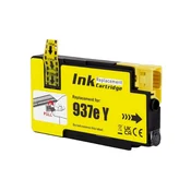 kartuša za HP 937e rumena/yellow (4S6W8NE) - kompatibilna (ne dela na modelih tiskalnikov, ki se končajo na e)