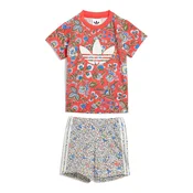 adidas Set majica i hlace Liberty London JY3016 Crvena Regular Fit