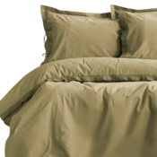 Issimo Ekskluzivna posteljnina iz popelína TONKA OLIVE 200x220/4*50x70