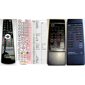 General ONKYO RC-199S, RC-200S, RC-205S, RC-207S, RC-250S - združljiv daljinski upravljalnik znamke General