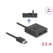 razdelnik DELOCK, DisplayPort 2-1 switch, dvosmjerni, 8K 30Hz