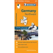 Germany Northwest - Michelin Regional Map 541