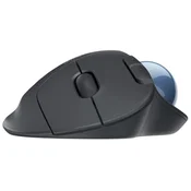 LOGITECH M575s ERGO Bluetooth Trackball Graphite Blue ball