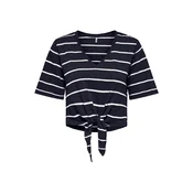 ONLY Majica ONLSUMMER  temno modra / bela