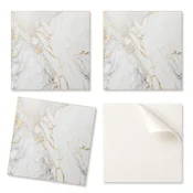 shumee Vinilna stenska dekoracija za pisarno Elegantni marmor z žilami 9x30x30 cm