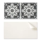shumee Komplet vinilnih talnih ploščic s cvetličnim vzorcem in ornamenti 10x40x20 cm