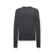 JACK & JONES Pulover JJEPERFECT pegasto črna