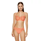 Gorteks Pamela embroidered soft bra peac