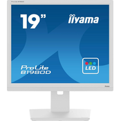 iiyama ProLite B1980D-W5 Computerbildschirm 48,3 cm (19 Zoll) 1280 x 1024 Pixel SXGA LCD Weiß