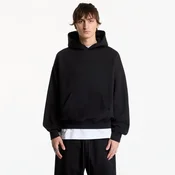 Mikina Fear of God Essentials Classic Fit Fleece Hoodie Vintage Black XL