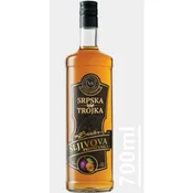 Srpska trojka rakija premium barik šljiva 40% alc 0.7l