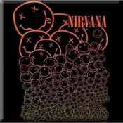 Nirvana Cascading Happy Faces Magnet