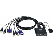 NEDIS Switch sa kablovima CS22U-AT ATEN 2-port USB KVM