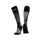 X-BIONIC X-SOCKS Dokolenke za smučarske turneje Perform OTC, črne/svetlo sive (EU 45-47)