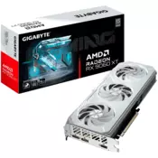 GIGABYTE Radeon RX 9060 XT GAMING OC ICE 16G GDDR6 grafična kartica, PCIe 5.0, 1xHDMI 2.1b, 2xDisplayPort 2.1a - GV-R906XGAMINGOCICE-16GD